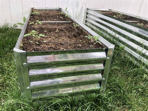 metal raised garden beds safety